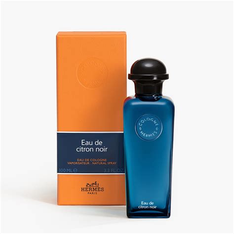 eau citron noir hermes|hermes perfume citrus.